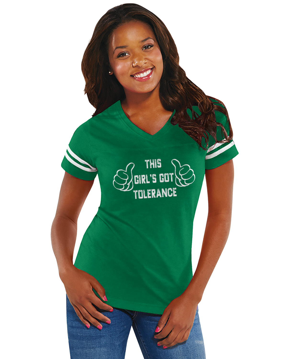 This Girl Drinking Shirt - Green