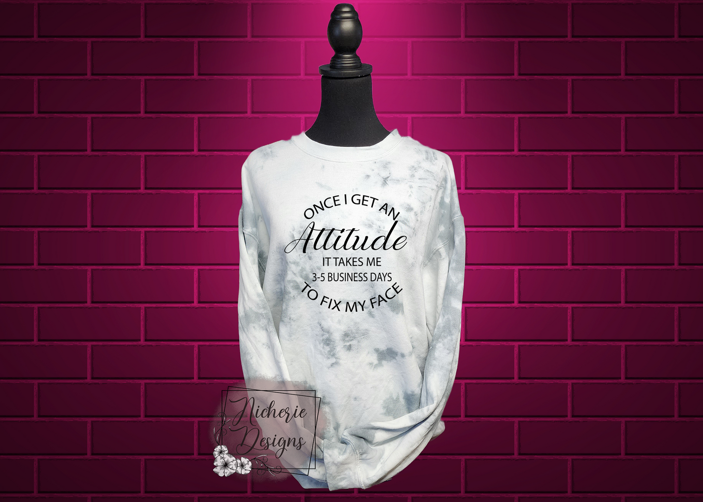 Crewneck Sweatshirt - Attitude